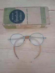 Vintage AMERICAN OPTICAL Safety Glasses - Picture 1 of 9