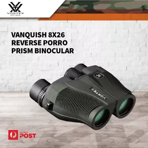 Vortex Vanquish 8x26 Reverse Porro Prism Binocular Waterproof Fogproof Non-slip - Picture 1 of 4