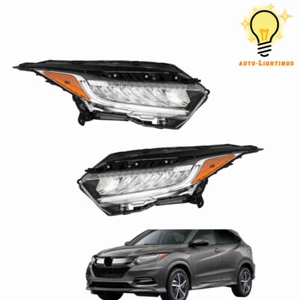 Conjunto de faros LED completos laterales derecho e izquierdo para Honda HRV HR-V 2019-2022 - Imagen 1 de 10