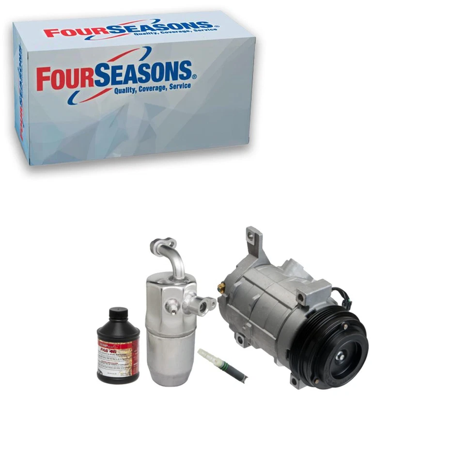 Kit de compresor de aire acondicionado 4 estaciones para Chevrolet Silverado 3500 HD 2010-2014 6,0 L V8 Foto 1 de 4