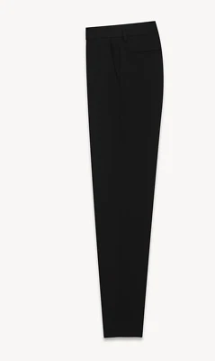 Calça preta skinny Saint Laurent nova com etiquetas tamanho 40 (EUA 8) autêntica varejo $900+ - Imagem 1 de 4