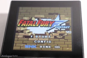 Fatal Fury First Contact Neo Geo Pocket Color W/ Snk Case Cleaned - Tested - Picture 1 of 8