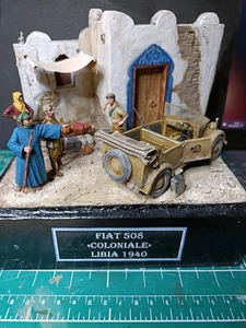 1:35 Diorama Italia Ww2 montato e dipinto - Foto 1 di 10