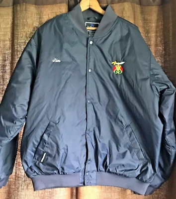Chaqueta de bombardero Shriner Kena Hillbillies abrigo de invierno XXL 2XL masónico para hombre Shriners Foto 1 de 4