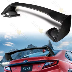 FIT 22-25 SUBARU WRX STI SEDAN OE STYLE CARBON FIBER REAR TRUNK SPOILER WING - Bild 1 von 5