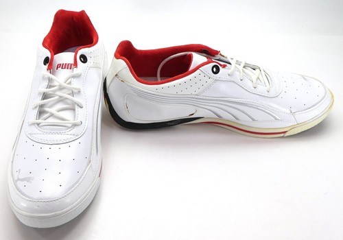 Scarpe Puma SL Street Lo NM Basic bianco rosso grigio sneakers taglia 8