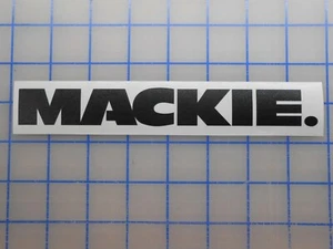 Mackie Aufkleber 3"" 5,5"" 7,5"" 11"" MR8 Schlaglautsprecher Kopfhörer Mixer laut DRM SRM - Bild 1 von 2