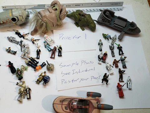 CHOOSE Star Wars Action Fleet Micro Galoob Action Figure Stormtrooper Luke Jawa Cover