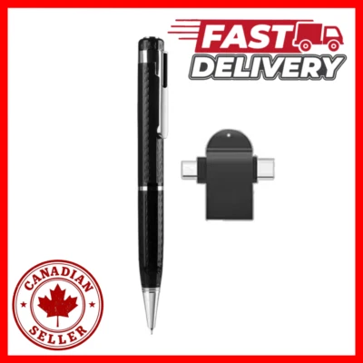 64GB Digital Voice Recorder Pen USB MP3 Player Mini Audio Recording Device - Image 1 of 4