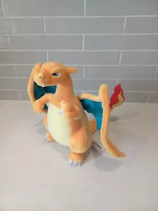 Pokemon Center Charizard soft plush toy 2015 Nintendo 23cm Approx Poseable Wings - Picture 1 of 16