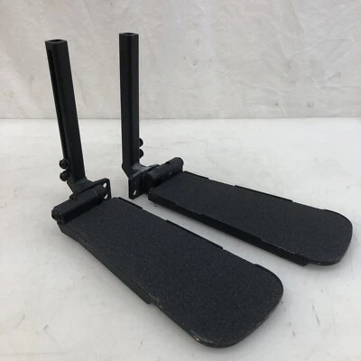 Quantum Q6 Edge 1.0 2.0 Power Foot Rest Plate 5” W X 11” D 1” Taper 9" L Stem - Image 1 of 4