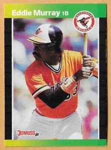 Eddie Murray Baltimore Orioles #96 - Donruss casi nuevo-como nuevo 1989 - Imagen 1 de 2