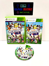 Nicktoons MLB (Microsoft Xbox 360, 2011) Complete with Manual TESTED CIB