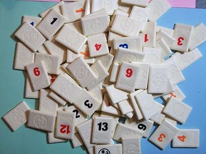 TOY 1997 RUMMIKUB GAME TILES – CHOOSE 1 or 2 or 3 TILES - SEE BELOW AND CHOOSE - Picture 1 of 12