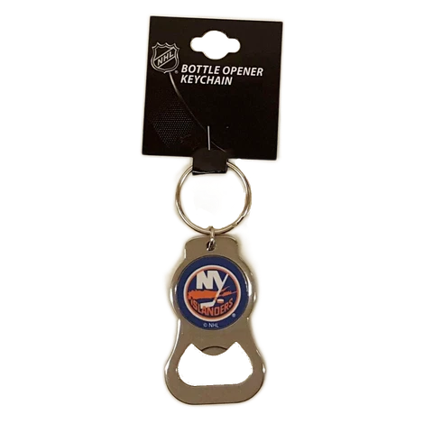 New York Islanders Key Chain Bottle Opener Keyring Cover