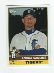 2015 TOPPS ARCHIVES RETRO 1976 ANIBAL SANCHEZ DETROIT TIGERS #123 - Picture 1 of 9