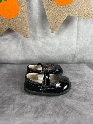 See Kai Run Shoes Black Patent Leather Jane II Girls 4 - Image 1 of 4