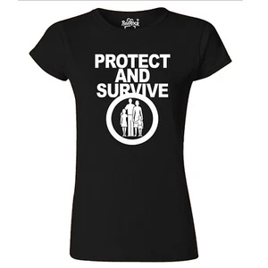 Camiseta para mujer Protect and Survive Igualdad Libertad Paz - Imagen 1 de 3
