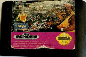 WWF Super WrestleMania Sega Genesis 92 Flying Edge Patrone Superstars Vintage Wwe - Bild 1 von 4