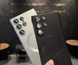 Funda magnética esmerilada sin bordes para teléfono móvil Galaxy S25 Ultra/S24 Ultra - Imagen 1 de 16