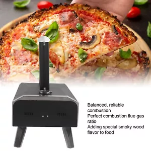 Outdoor Stainless Steel 12 inch Pizza BBQ Grill Oven Garden Oven Portable US - Picture 1 of 11