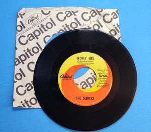 The Seekers When the Stars Begin to Fall & Georgy Girl 2 Singles 7" Vinyl Record - Picture 1 of 2