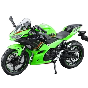 1/12 For Kawasaki Ninja 400 Motorcycle Finished Model Toy Car Gift For Birthday - Picture 1 of 12
