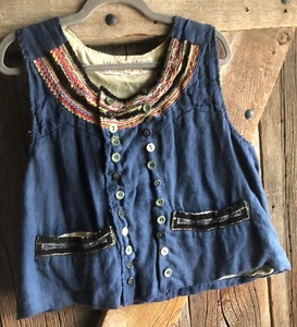 Magnolia Pearl Lennon Vest in Napoleon (New with Tags; SOLD OUT; Hard-To-Find) - Picture 1 of 15
