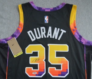 Kevin Durant Autographed Signed Jersey PSA COA NBA Phoenix Suns KD - Picture 1 of 8