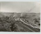 Landscape view Boliden Gold Mining Railway @ Sweden Industrial 1950s Press Photo