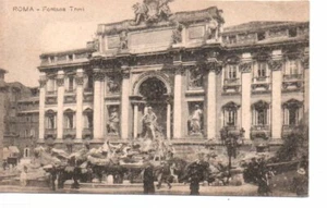 Roma - Fontana di Trevi - Cartolina postale - Postcard - Foto 1 di 1