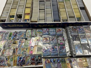 Lotto 120 Carte POKEMON + 30 Vintage Non Holo, Gx/Full Art/Ex/Rev/Holo MISTE - Foto 1 di 3