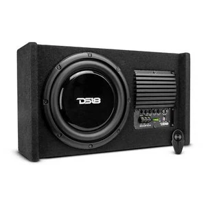 Caja de subwoofer poco profunda amplificada DS18 EN-DF10A 10" - Subwoofer alimentado 500 W - Imagen 1 de 6