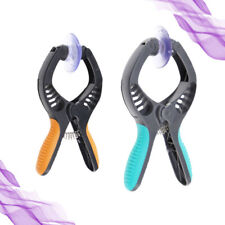 2Pcs LCD Screen Opening Pliers with Suction Cup Platform Repair Tools