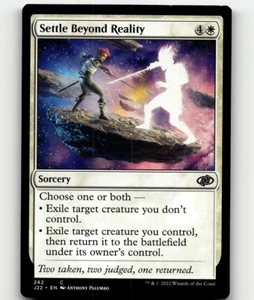Magic The Gathering Settle Beyond Reality Jumpstart 2022 común - Imagen 1 de 1