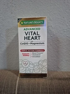 Natures Bounty Advanced Vital Heart mit CoQ10 + Magnesuim 60 Rapid Softgel 🔥 - Bild 1 von 7