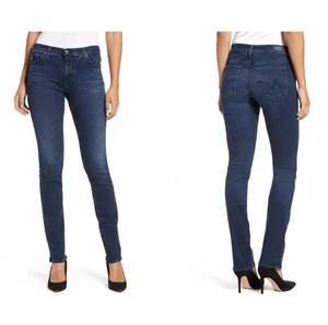 AG Adriano Goldschmied The Harper Essential Straight Jeans Gr. 30 Dark Wash - Bild 1 von 6