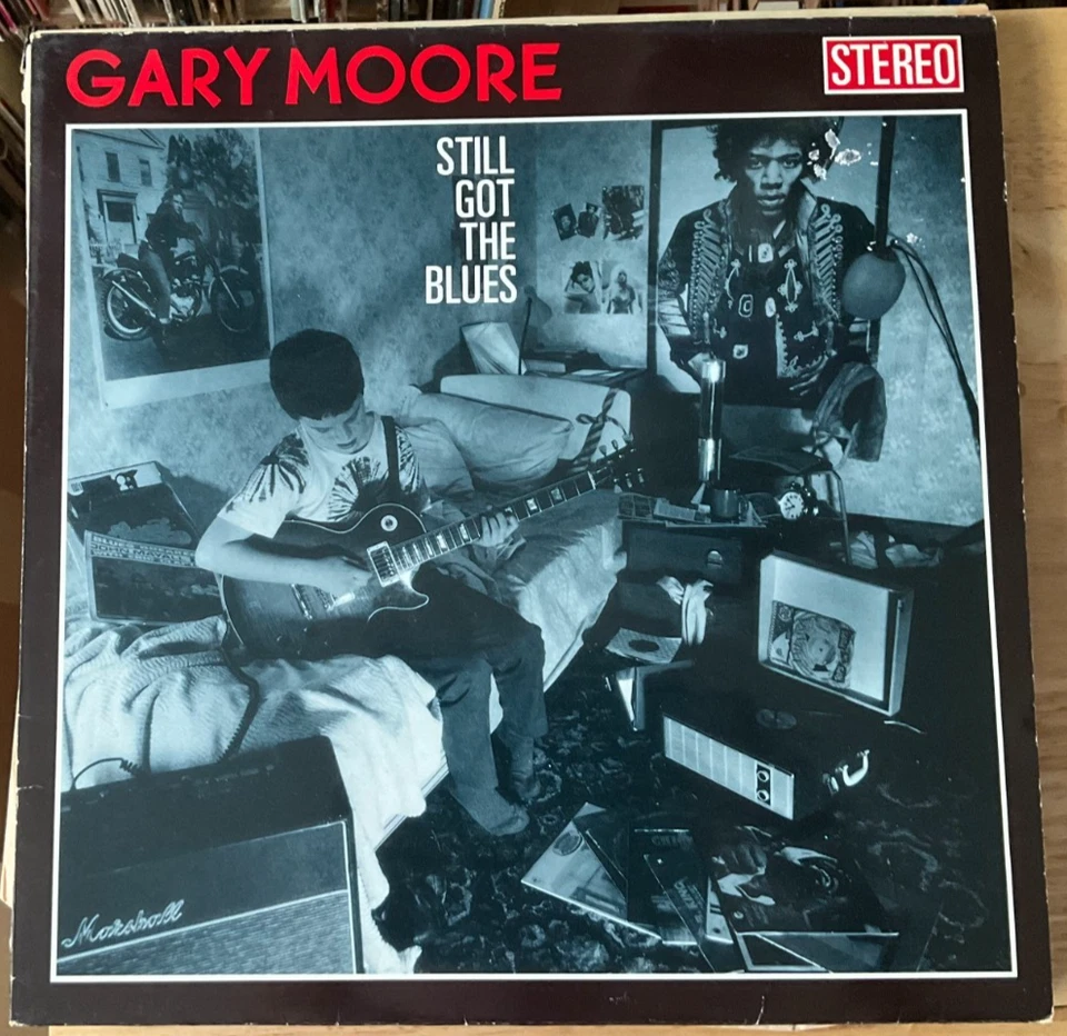 Gary Moore / Still Got The Blues UK 1990 1e PRESS ROCK/BLUES VERY GOOD+ P VINYL - Image 1 of 4