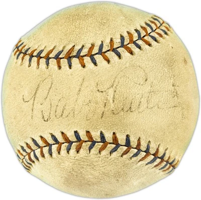 Babe Ruth Signed Spalding HR Special Baseball Yankees PSA/DNA AO09337 - Image 1 of 4