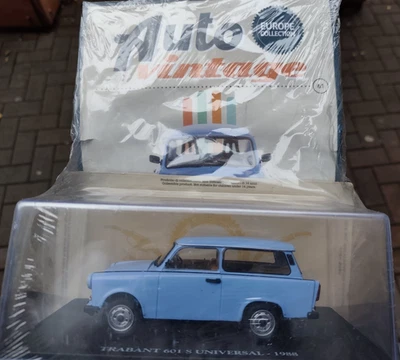 AUTO VINTAGE EUROPE COLLECTION  N.#61 TRABANT 601 UNIVERSAL (1988) 1:24 - Immagine 1 di 4