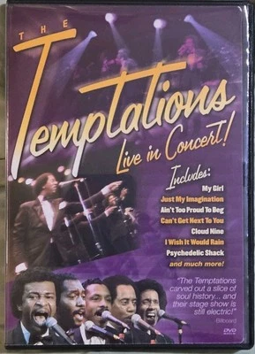 The Temptations: Live in Concert 1984 DVD (2002) USED Good Condition "My Girl" - Image 1 of 4