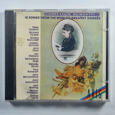 Various Artists - 18 Songs from the World's Greatest Singers (CD, 1995) Vocal - Image 1 of 3