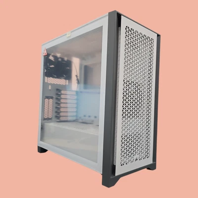 @NEW/UNUSED@ Corsair 4000D Airflow Mid Tower Case - White MCO38 - Image 1 of 4