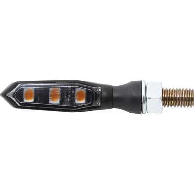 Highsider LED Blinkerpaar Sonic-X1 M8 Metall schwarz, getöntes Glas - Bild 1 von 4