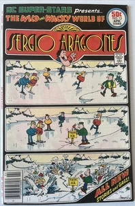 DC SUPER-STARS PRESENTS SERGIO ARAGONES. NUMBER 13. APRIL 1977. FN+ CONDITION - Foto 1 di 8
