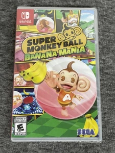 Super Monkey Ball Banana Mania Nintendo Switch Game New Sealed Made in Japan - Picture 1 of 4
