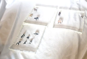 Layout treno scala HO scenario fattoria animali e recinzione - Foto 1 di 9