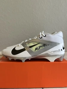 Nike Alpha Menace 4 Pro Fußballschuhe weiß/Photon Dust FD7037-100 Herren Größe 12 - Bild 1 von 6
