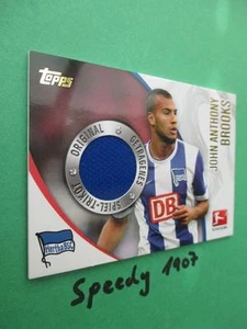 Maglia Topps cromata Bundesliga 2014/15 Brooks carta jersey card Berlino - Foto 1 di 1
