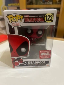 Funko Pop Deadpool Leaping 123 Marvel Exclusive Collector Corps Nuovo - Foto 1 di 6